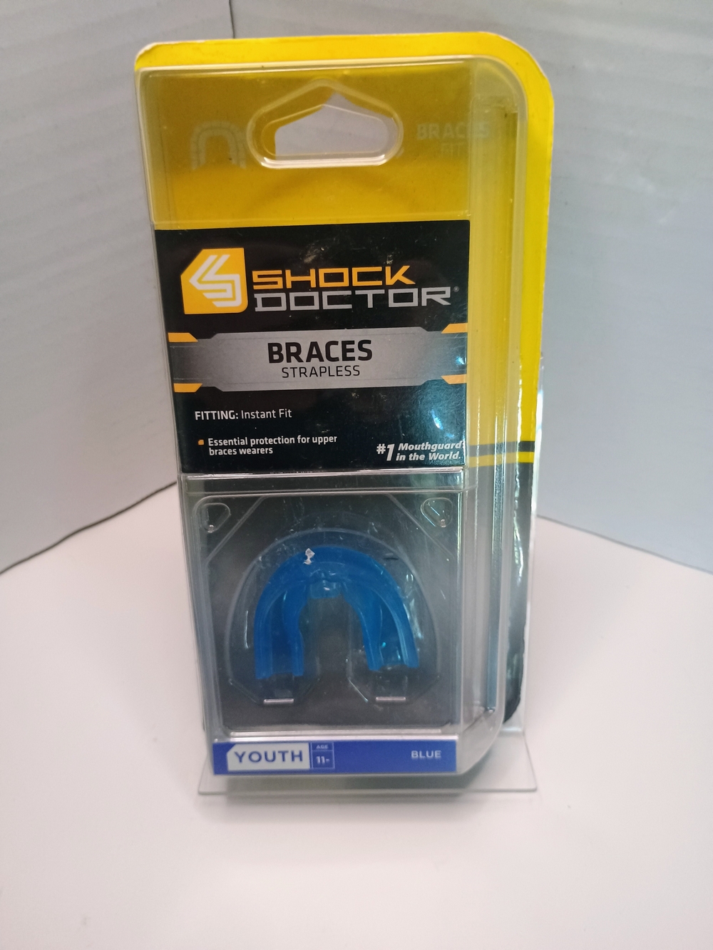 Shock Doctor Braces Strapless Youth Age 11 Blue
